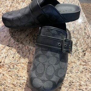 Coach Clog Sandal in Signature Canvas